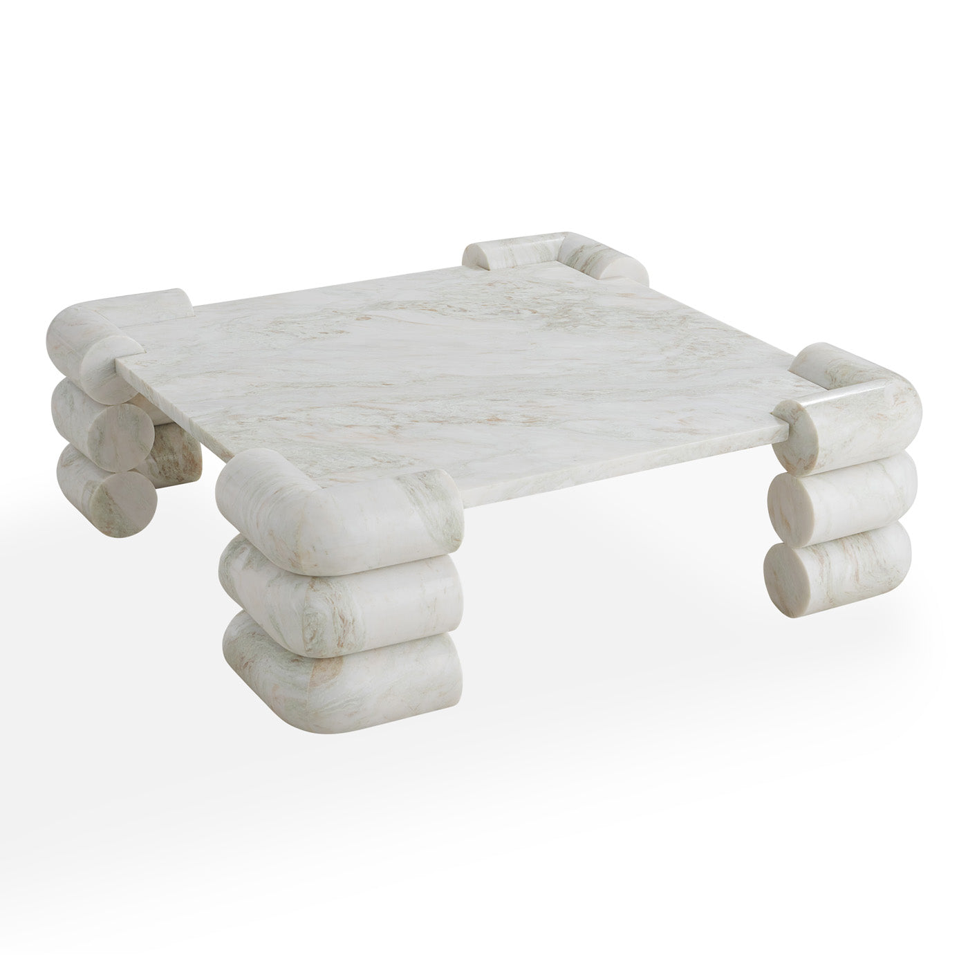 Jonathan Adler Marmor-Couchtisch Circuit