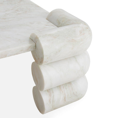 Jonathan Adler Marmor-Couchtisch Circuit