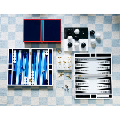 Jonathan Adler Marmor Tic-Tac-Toe Brettspiel Brass | Messing