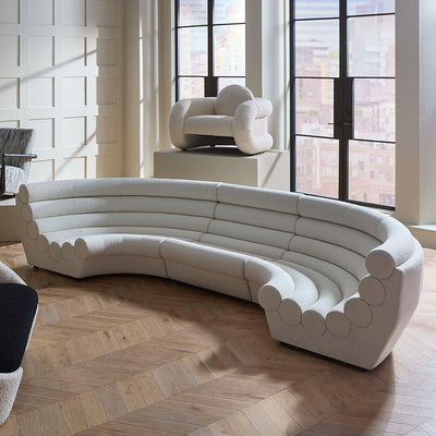 Jonathan Adler Modulsofa Futura rundes Eckmodul
