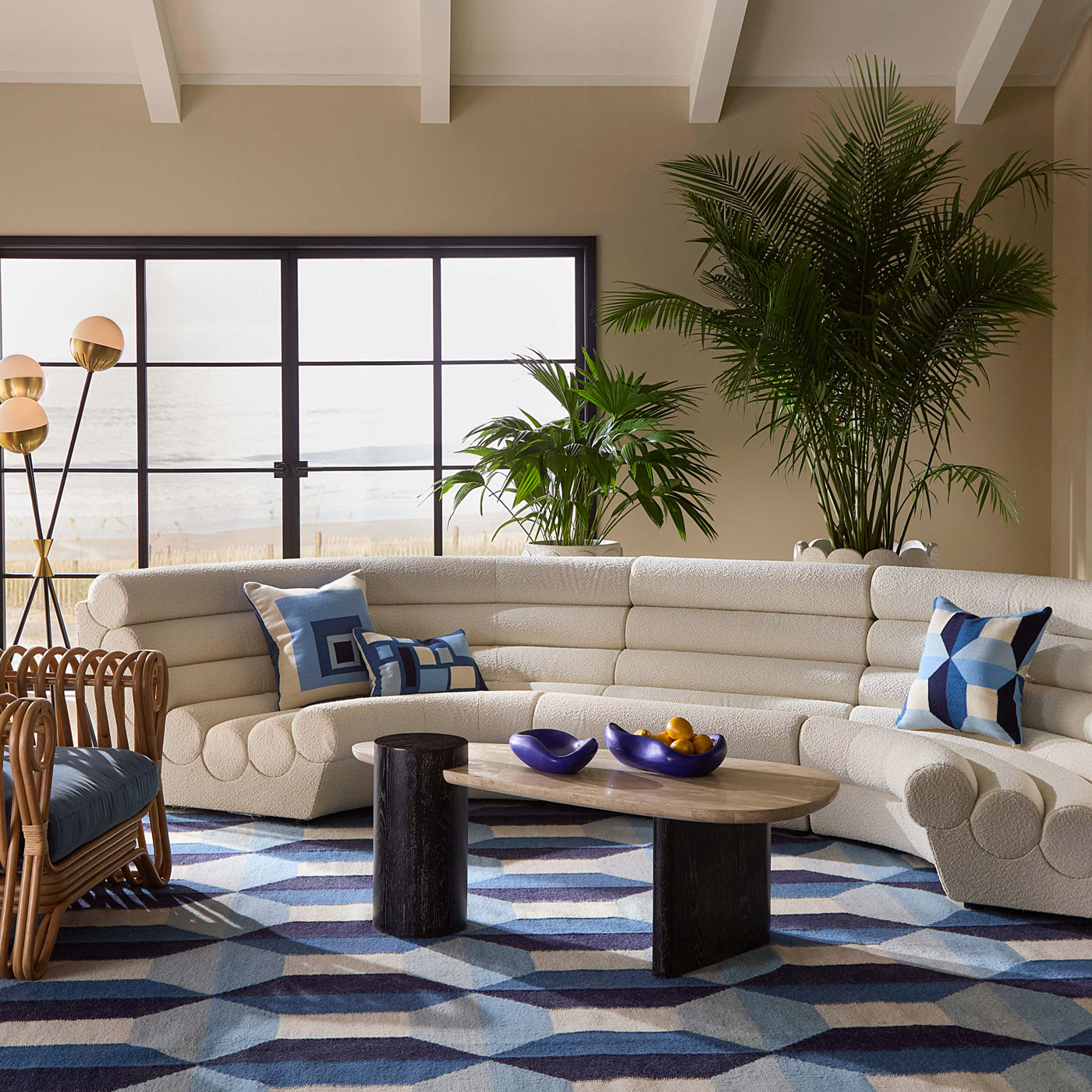 Jonathan Adler Modulsofa Futura U-Shape | 3-teilig