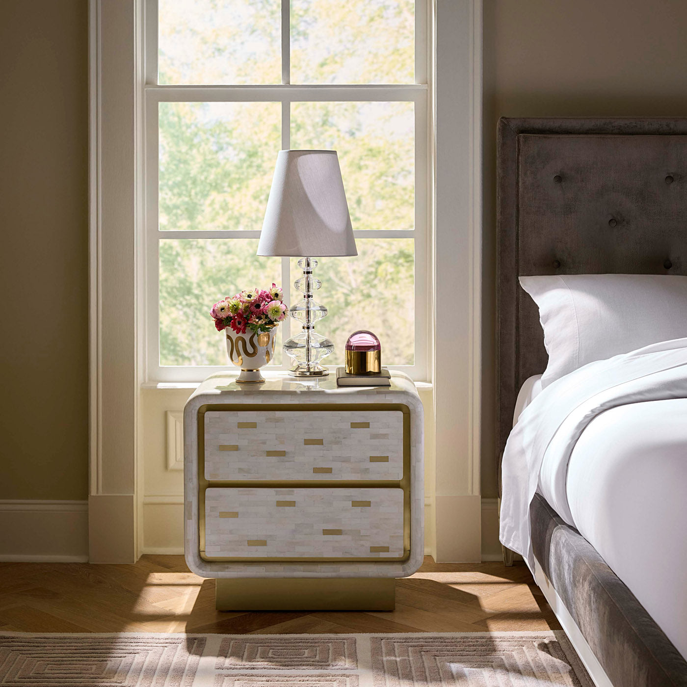 Jonathan Adler Nachttisch Beistelltisch Casablanca