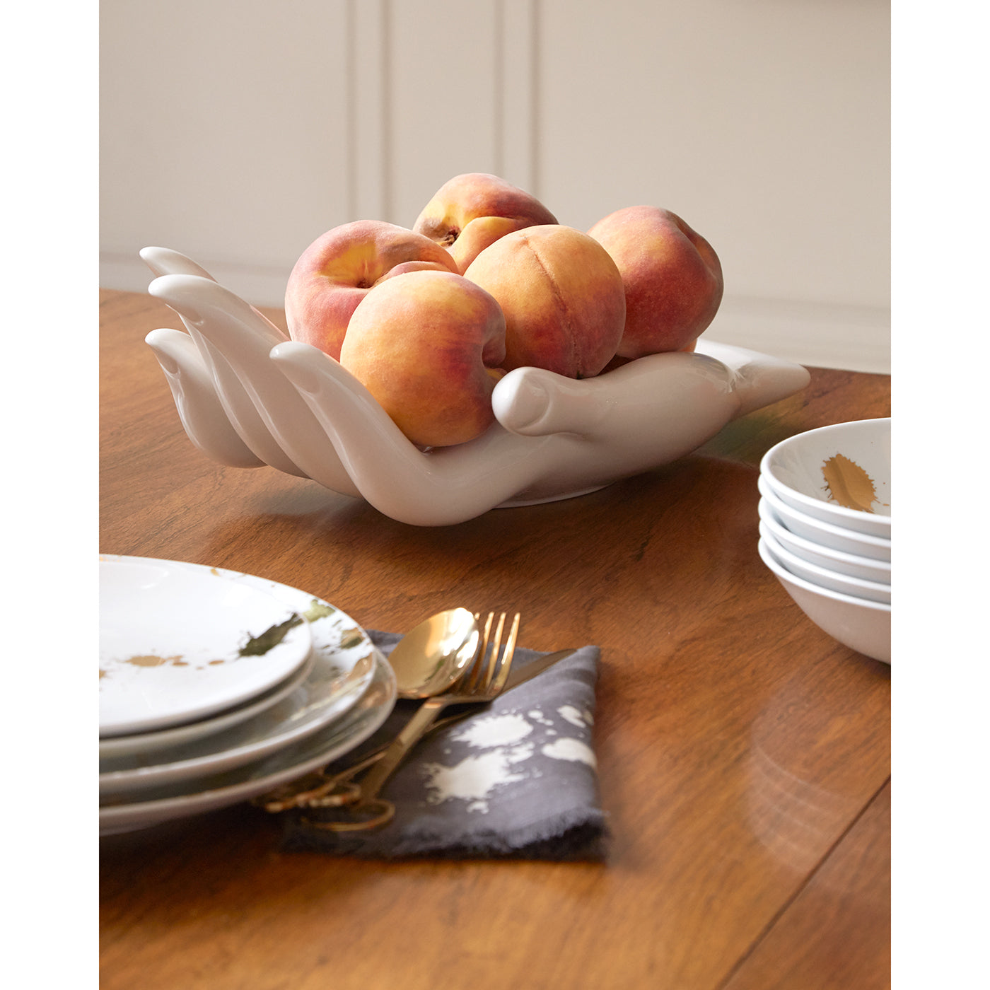 Jonathan Adler Obstschale Gilded Eve Fruit Bowl | Gold Glänzend