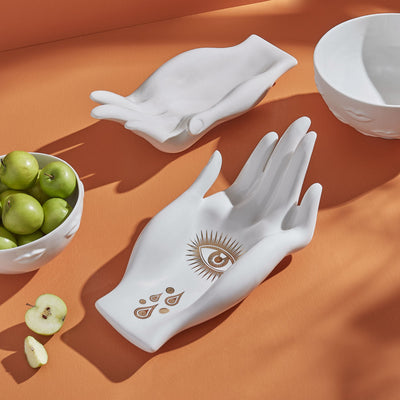 Jonathan Adler Obstschale Gilded Eve Fruit Bowl | Gold Glänzend