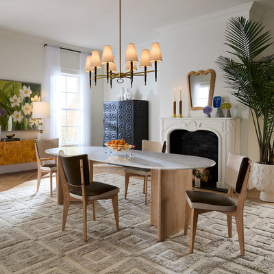 Jonathan Adler Ovaler Kronleuchter Chandelier Ventana