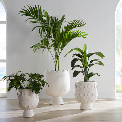 Jonathan Adler Pflanzkübel Osaka Discs | H 56 cm