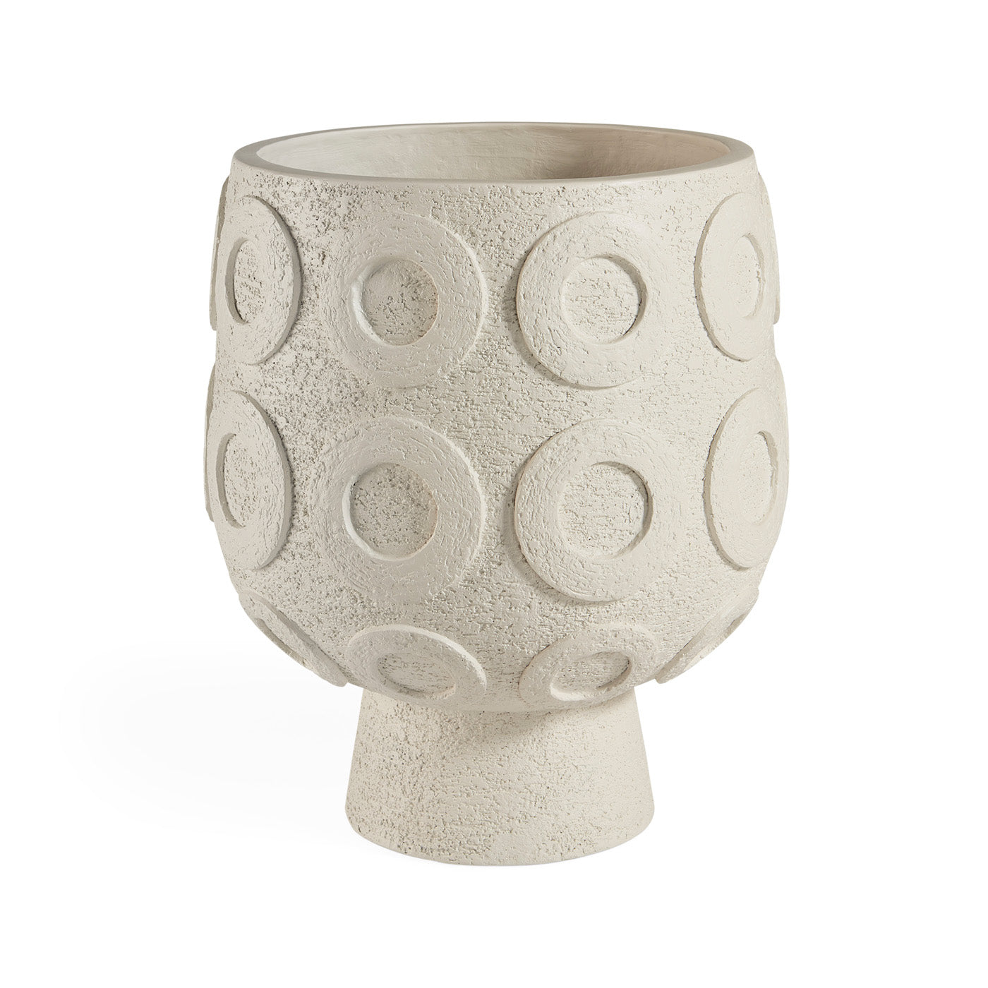 Jonathan Adler Pflanzkübel Osaka Discs | H 56 cm