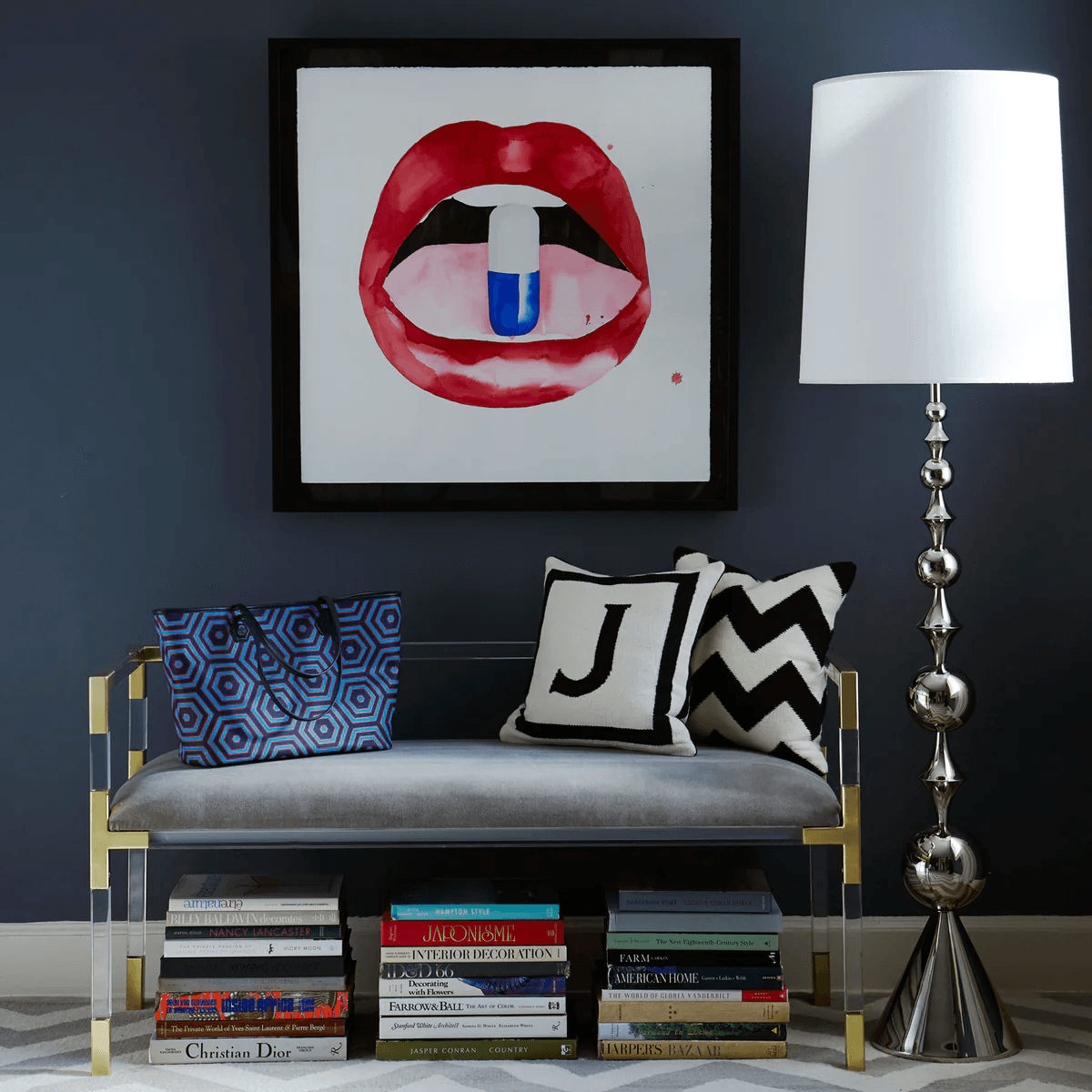 Jonathan Adler Polsterbank Jacques