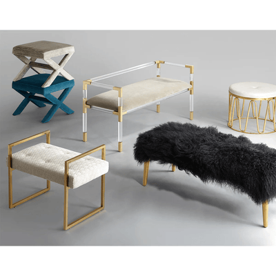 Jonathan Adler Polsterbank Jacques