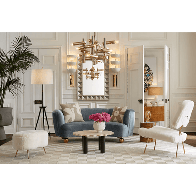 Jonathan Adler Polsterbank Kidney | Shearling