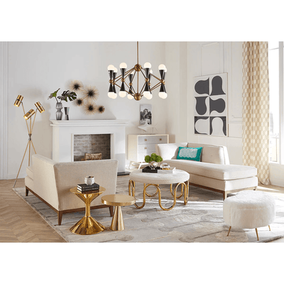 Jonathan Adler Polsterbank Kidney | Shearling