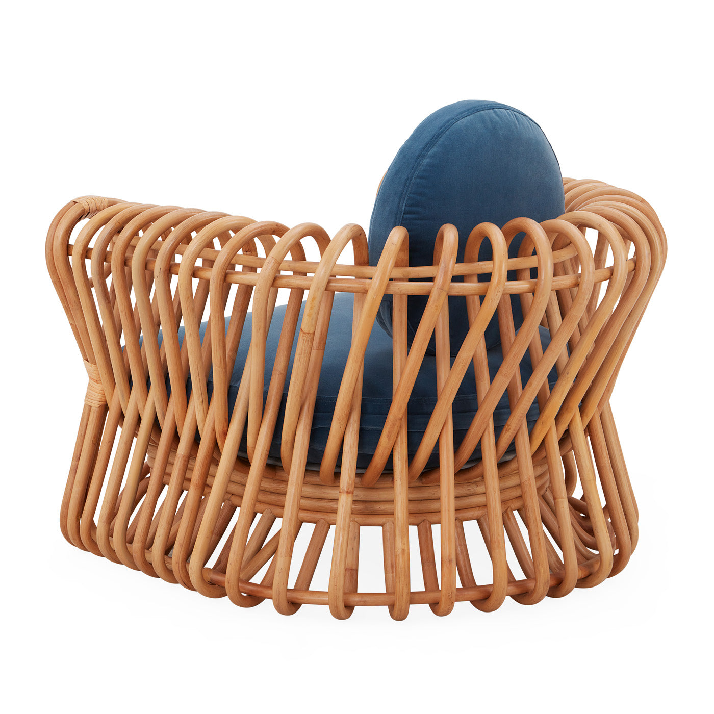 Jonathan Adler Rattan-Sessel Lounge-Chair St. Tropez