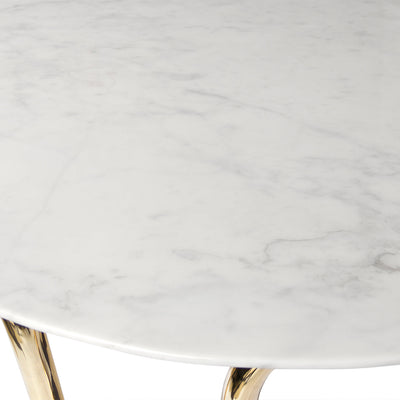 Jonathan Adler Runder Marmor-Couchtisch Scalinatella