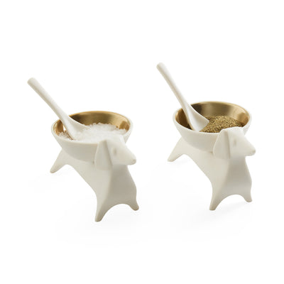 Jonathan Adler Salz- & Pfeffer Schälchen Dachshund