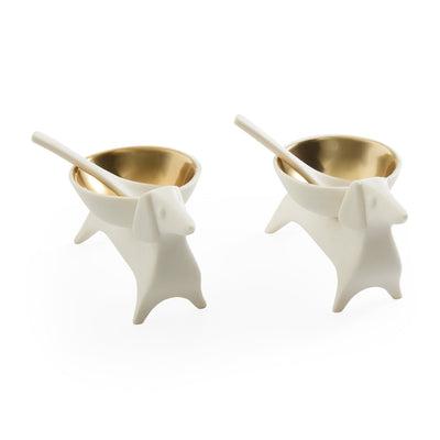 Jonathan Adler Salz- & Pfeffer Schälchen Dachshund