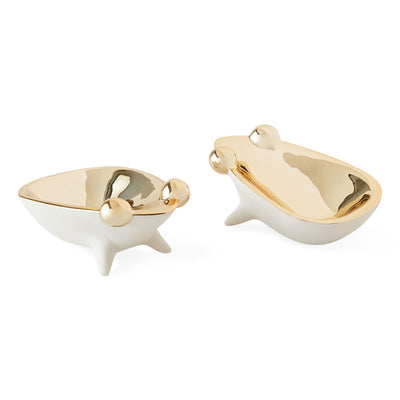Jonathan Adler Salz- & Pfeffer Schälchen Frosch