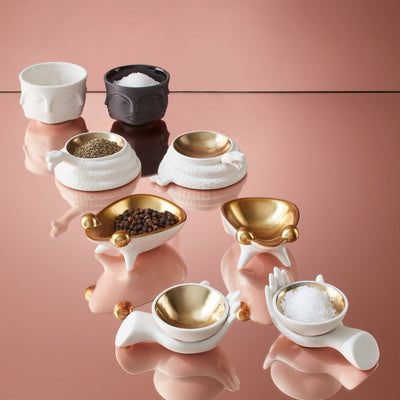 Jonathan Adler Salz- & Pfeffer Schälchen Frosch