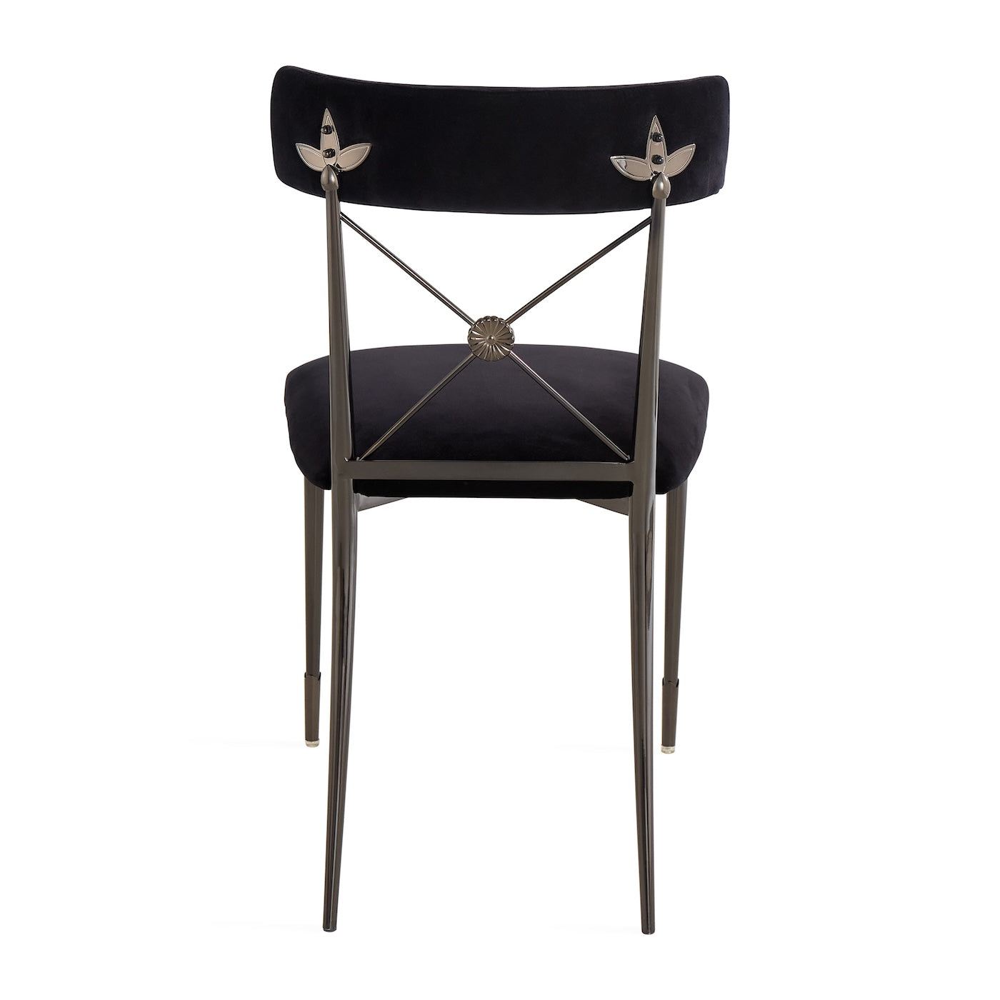 Jonathan Adler Samt-Esszimmerstuhl Rider | Rialto Midnight