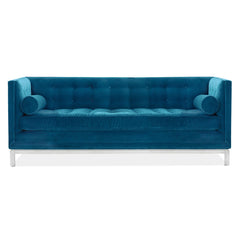 Jonathan Adler Samtsofa Lampert | Firenze Teal