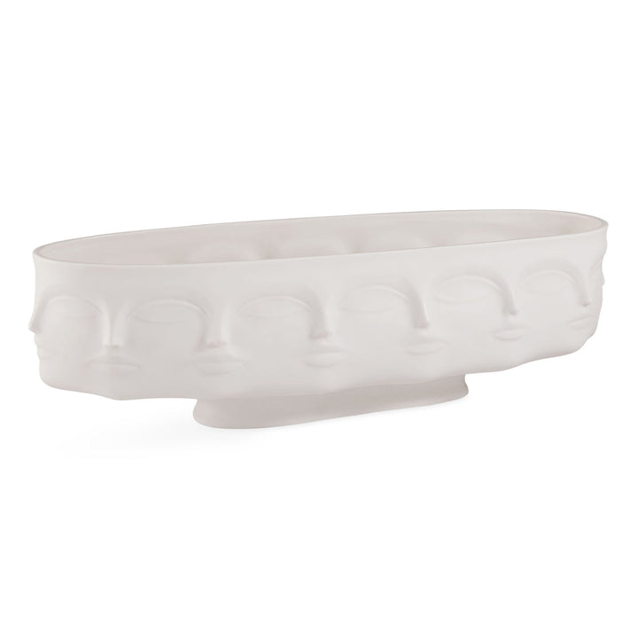Jonathan Adler Schale Dora Maar Long Bowl | Mattweiß