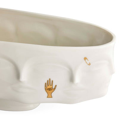 Jonathan Adler Schale Gilded Dora Maar Long Bowl | Gold Glänzend