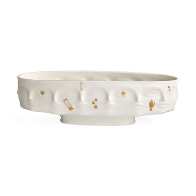 Jonathan Adler Schale Gilded Dora Maar Long Bowl | Gold Glänzend