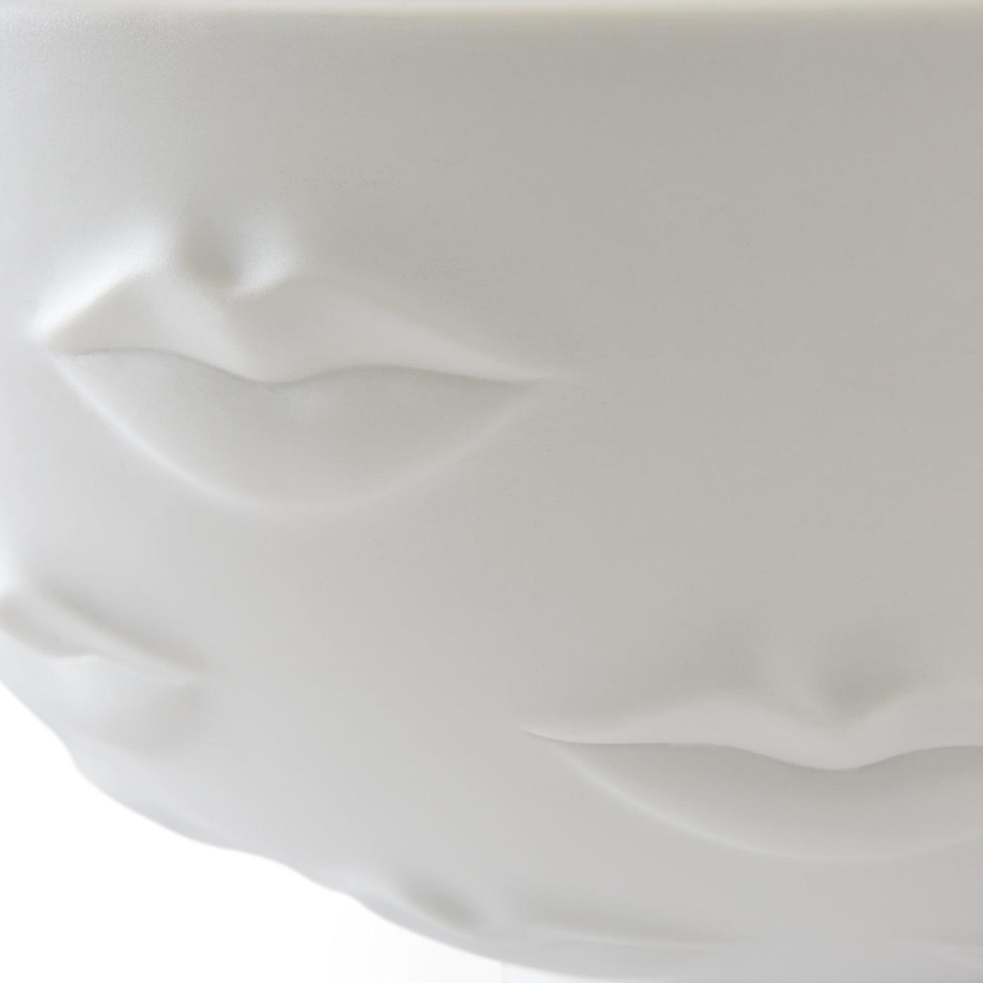 Jonathan Adler Schüssel Gala Bowl Lips | Mattweiß