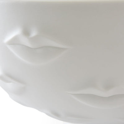 Jonathan Adler Schüssel Gala Bowl Lips | Mattweiß