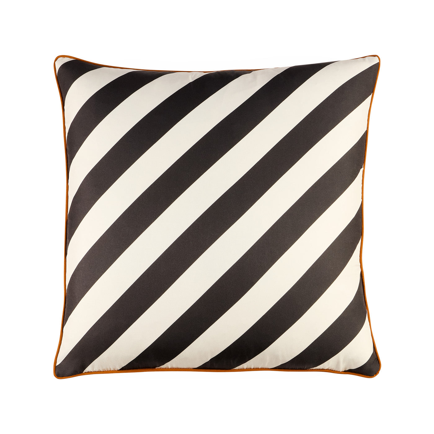 Jonathan Adler Seidenkissen Cabana Ivory & Schwarz | 40x40 cm