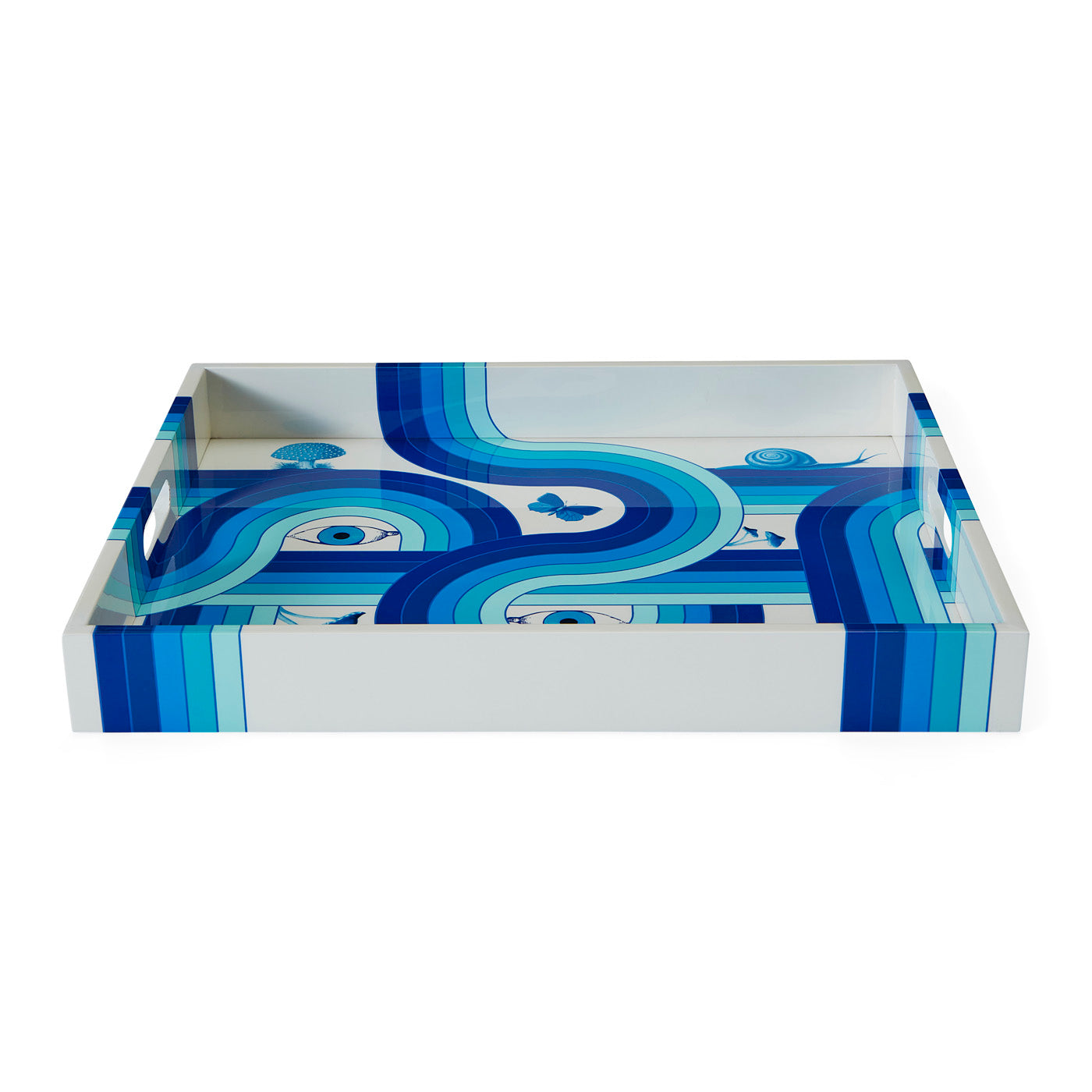 Jonathan Adler Servier- und Dekotablett Druggist Lacquer Tray