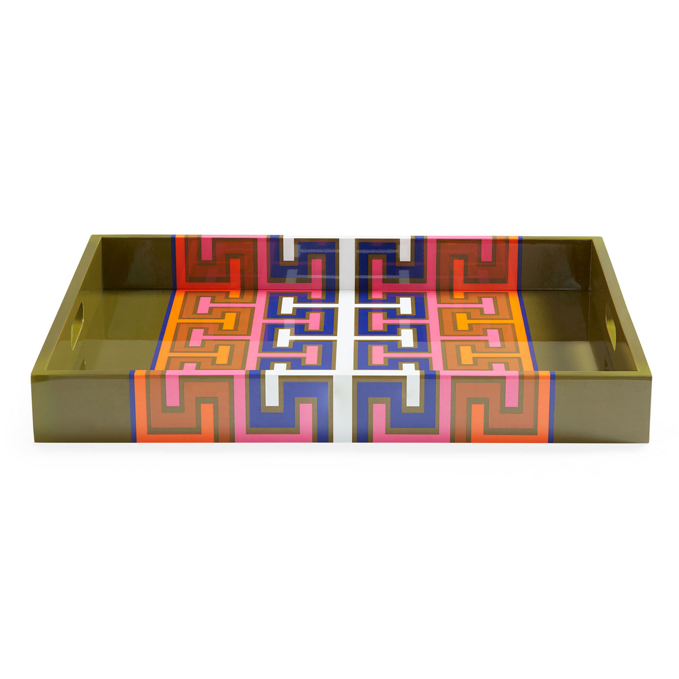 Jonathan Adler Servier- und Dekotablett Madrid Lacquer Tray