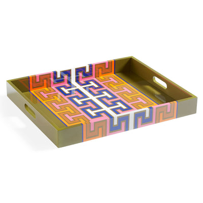 Jonathan Adler Servier- und Dekotablett Madrid Lacquer Tray