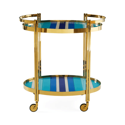 Jonathan Adler Servierwagen Ultramarine