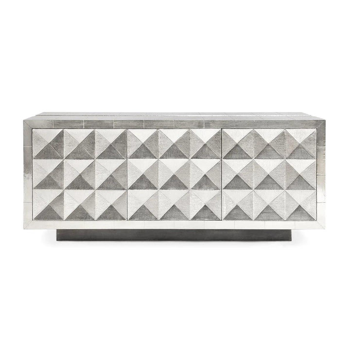 Jonathan Adler Sideboard Talitha 3-türig | Silber