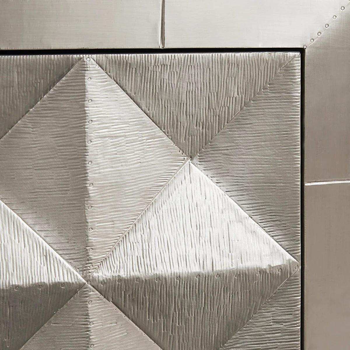 Jonathan Adler Sideboard Talitha 3-türig | Silber