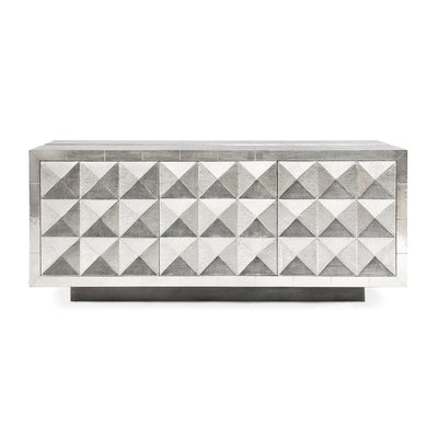 Jonathan Adler Sideboard Talitha 3-türig | Silber