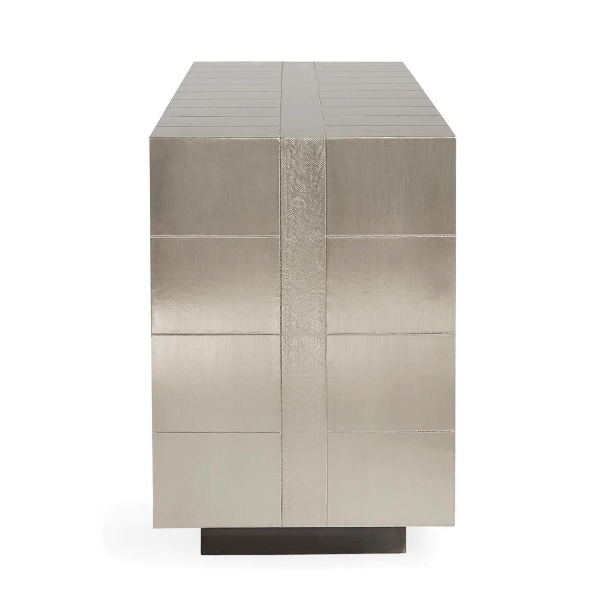 Jonathan Adler Sideboard Talitha 3-türig | Silber