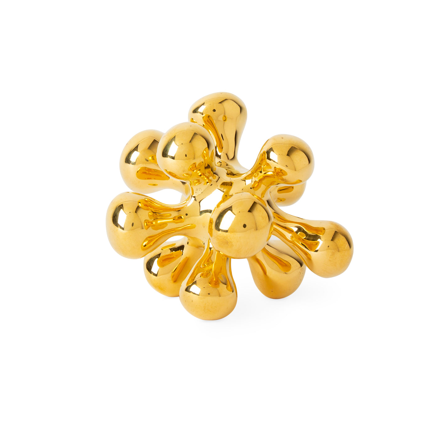 Jonathan Adler Skulptur Brass Orb Messing