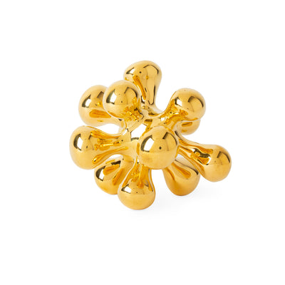 Jonathan Adler Skulptur Brass Orb Messing