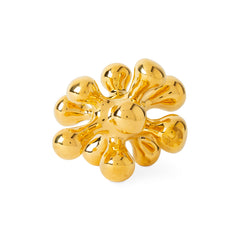 Jonathan Adler Sculpture Brass Orb Copper
