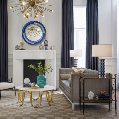 Jonathan Adler Skulptur Brass Orb Messing