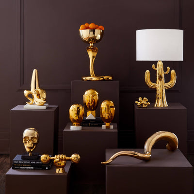 Jonathan Adler Skulptur Brass Orb Messing