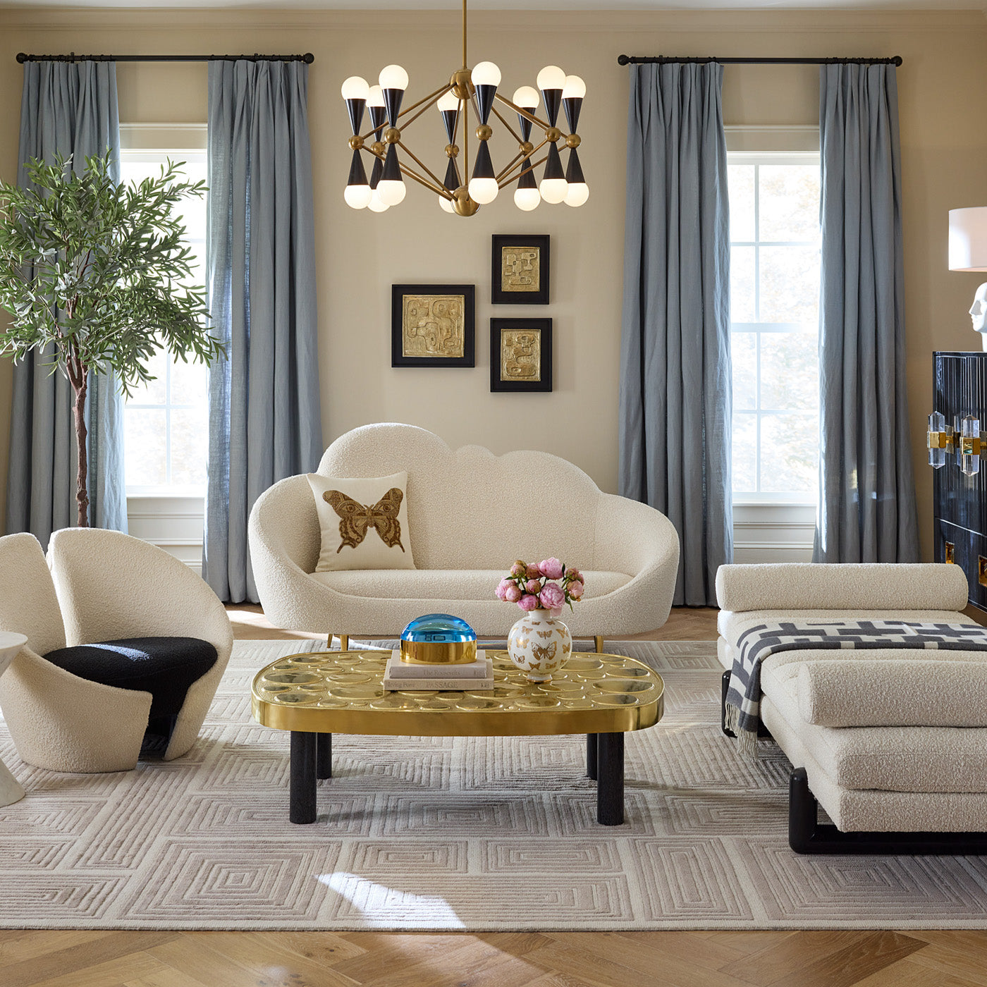 Jonathan Adler Sofa Daybed Aspen