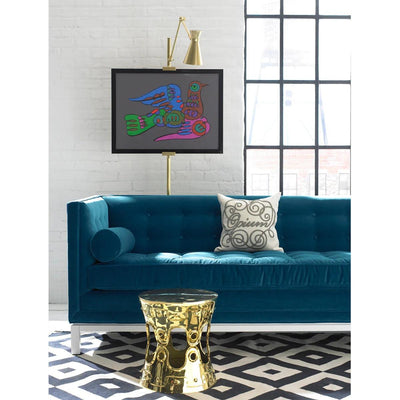 Jonathan Adler Stehlampe Bristol mit Bildhalterung