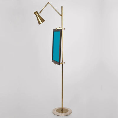 Jonathan Adler Stehlampe Bristol mit Bildhalterung