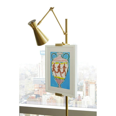 Jonathan Adler Stehlampe Bristol mit Bildhalterung