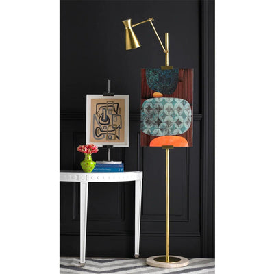 Jonathan Adler Stehlampe Bristol mit Bildhalterung