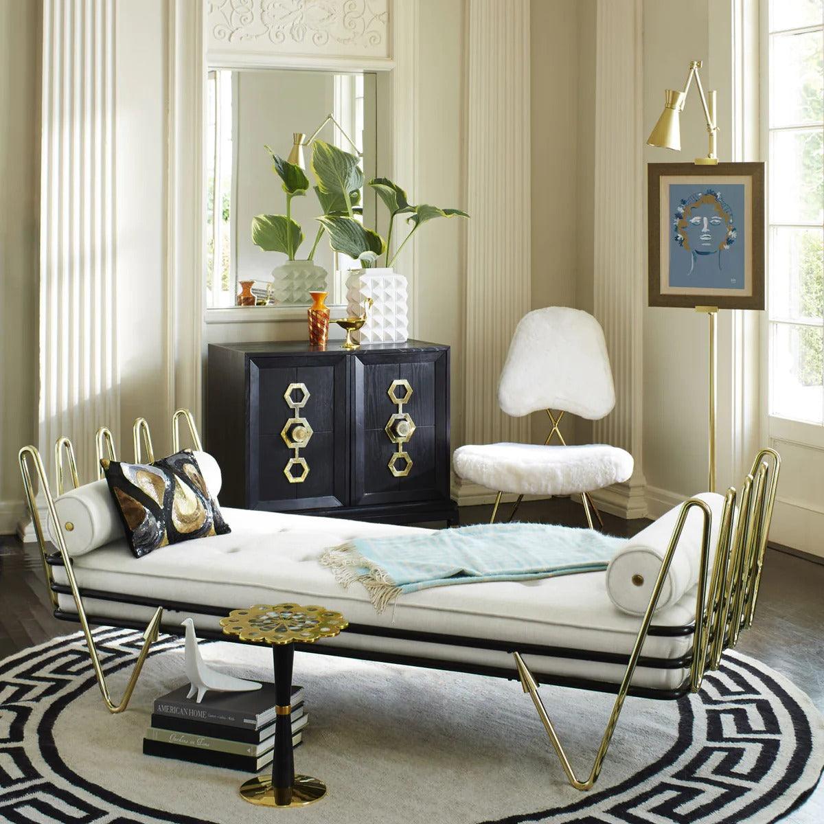 Jonathan Adler Stehlampe Bristol mit Bildhalterung
