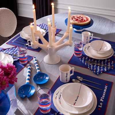 Jonathan Adler Stoffservietten Le Napkin 4er Set