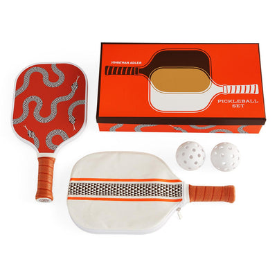 Jonathan Adler Strandtennis-Set Pickleball Spiel Eden | Orange